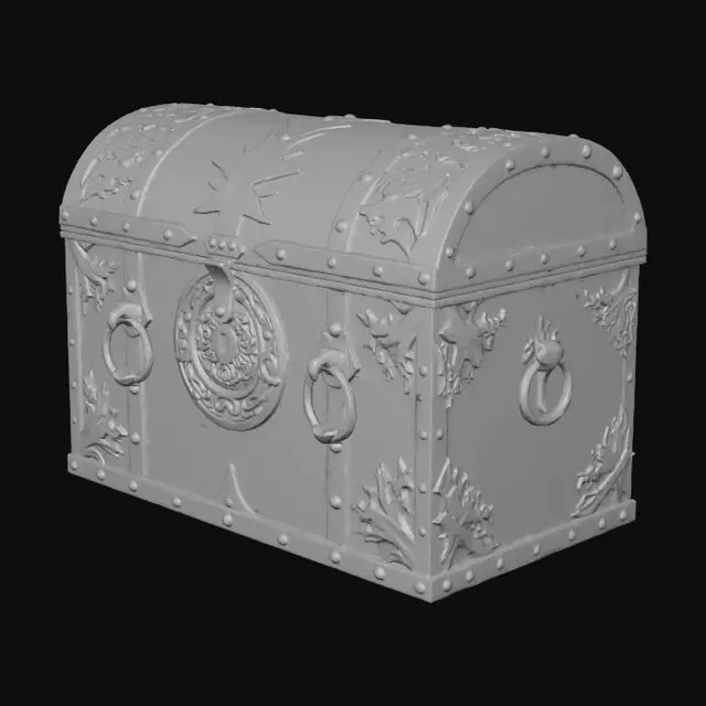 3D model for Medieval Treasure Chest