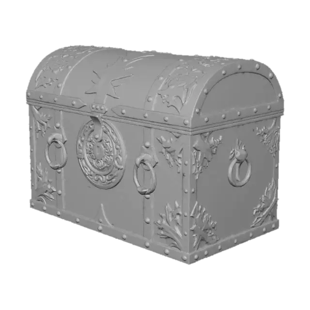 3D model for Medieval Treasure Chest