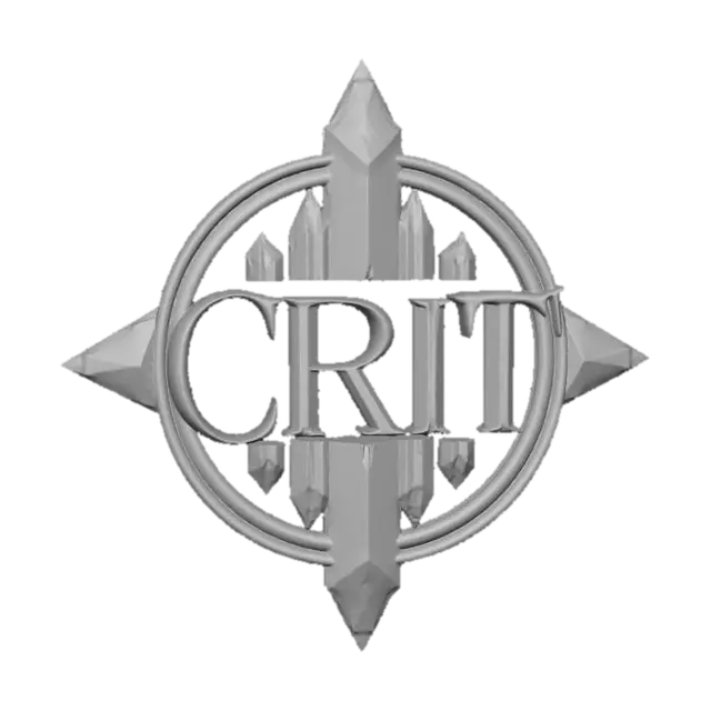 3D model for CRIT Emblem