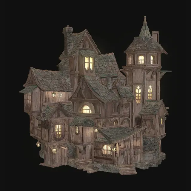 3D model for Lanternwood Manor