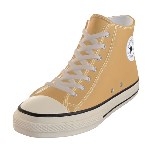 Floating Yellow Converse - Sneaker 3D model, vytvořený pomocí AI
