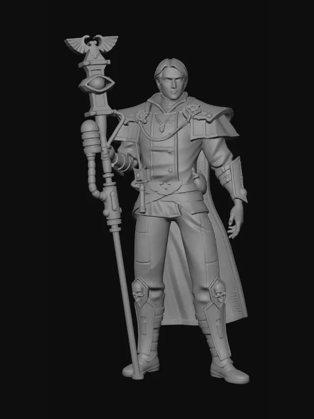 3D model for Aric Draven