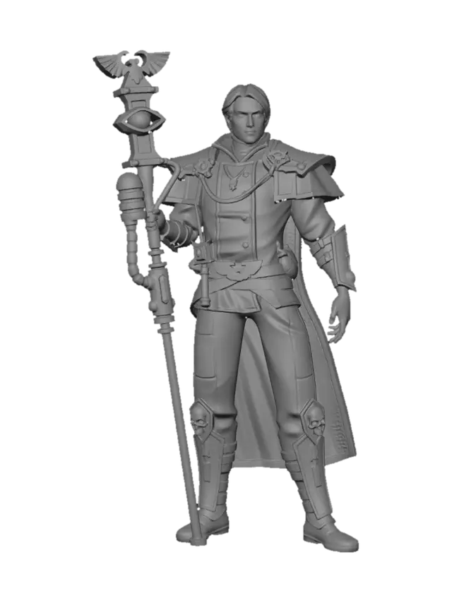 3D model for Aric Draven