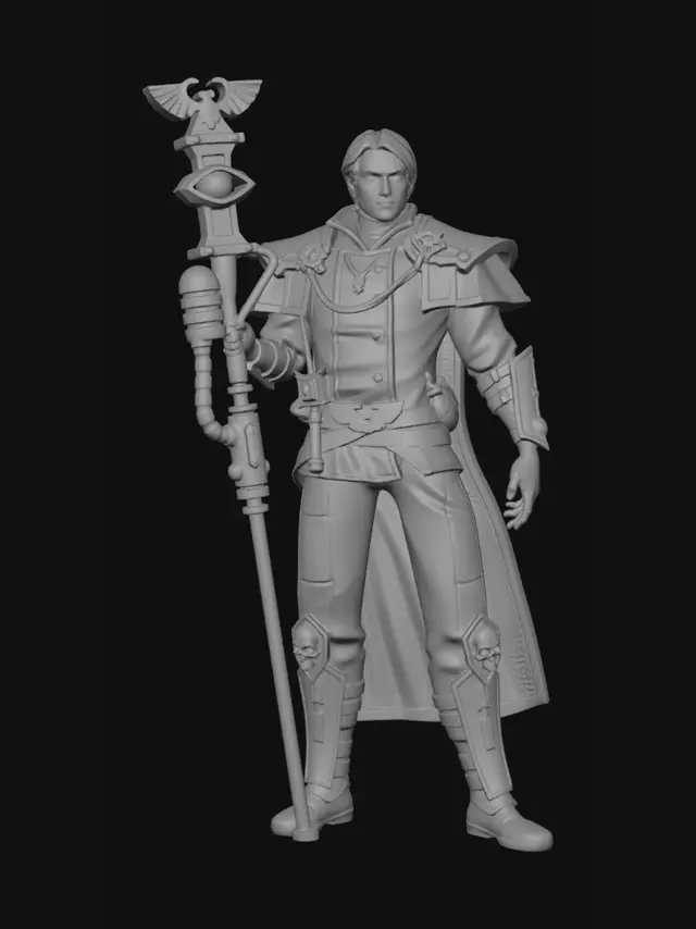 3D model for Aric Draven
