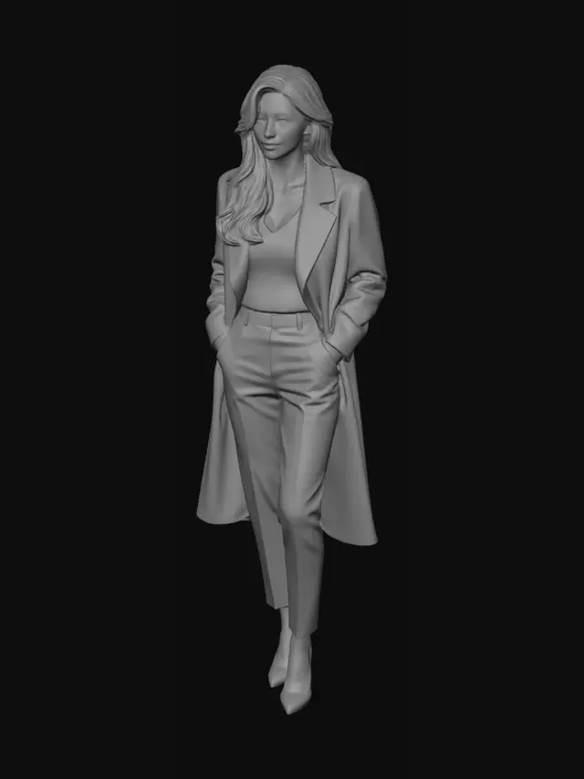 3D model for Beige Elegance