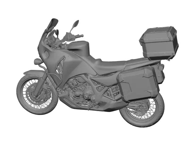 3D model for Africa Twin Expedition