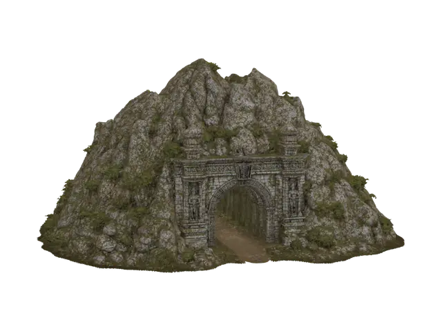3D model for Gate of the Mountain Temple