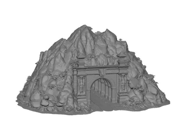 3D model for Gate of the Mountain Temple