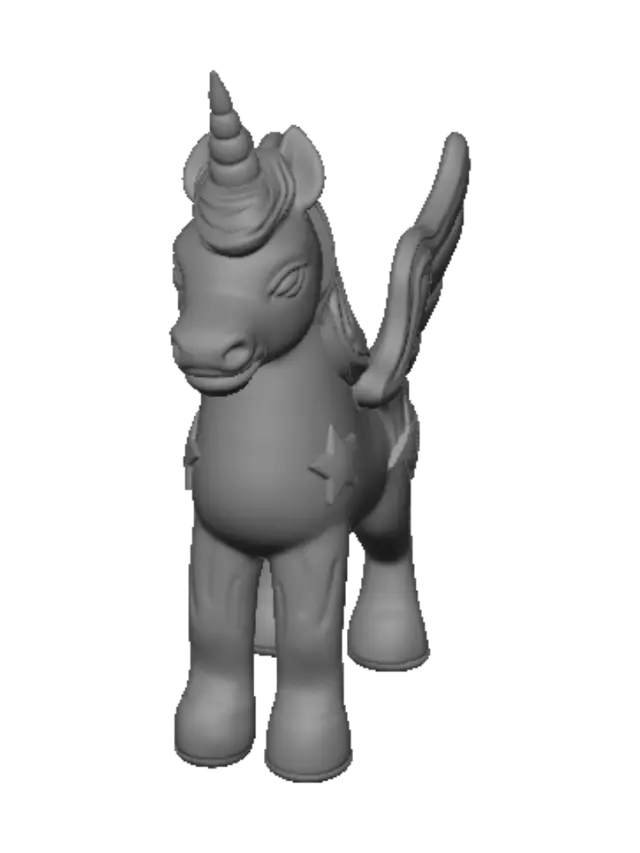 3D model for Starlight Alicorn