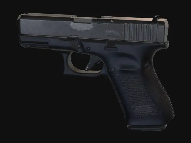 3D model for Glock-style pistol
