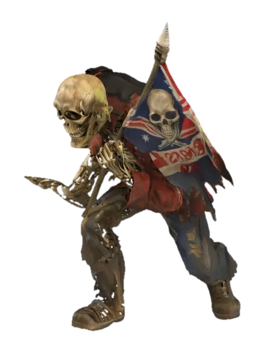 Eddie Trooper - Ironmaiden 3D model, vytvořený pomocí AI