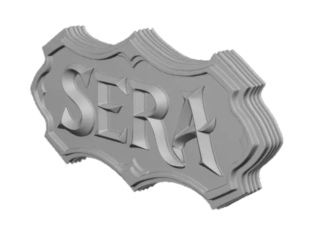 3D model for Sera Emblem