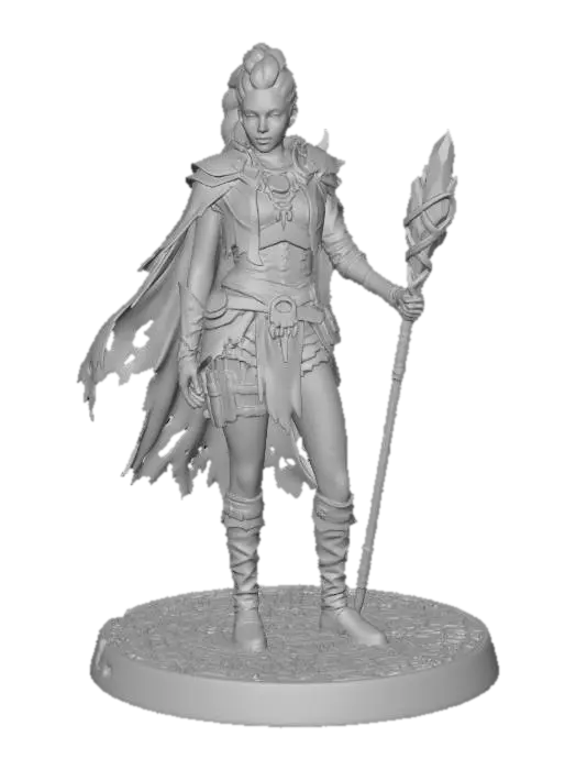 3D model for Prismatic Warden