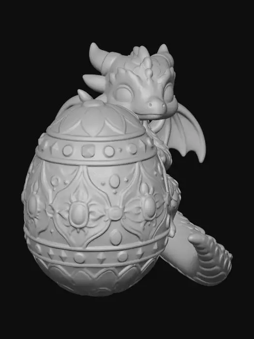 3D model for Jewelbound Dragon Egg, #EasterEgg2026#