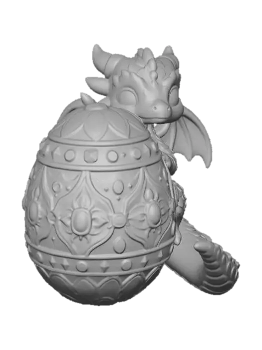 3D model for Jewelbound Dragon Egg, #EasterEgg2026#