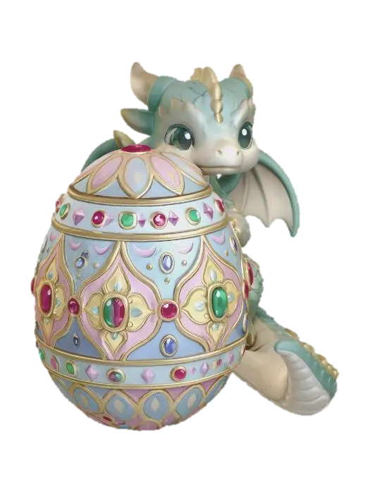 3D model for Jewelbound Dragon Egg, #EasterEgg2026#