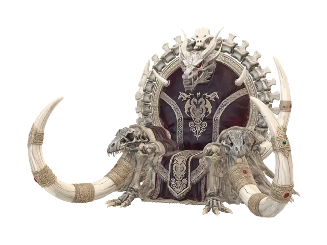 3D model for Throne of the Bone Dragon