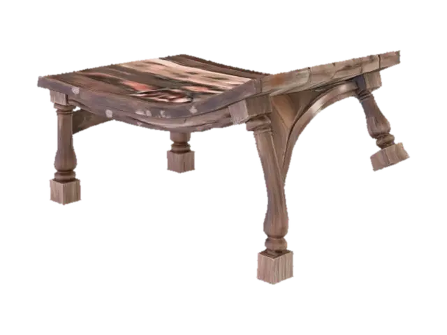 Warped Table - Eveofruin 3D model, vytvořený pomocí AI