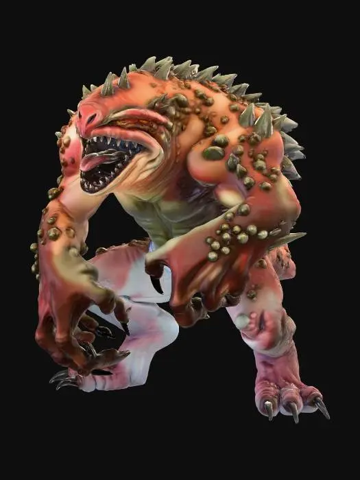 3D model for Hezrou