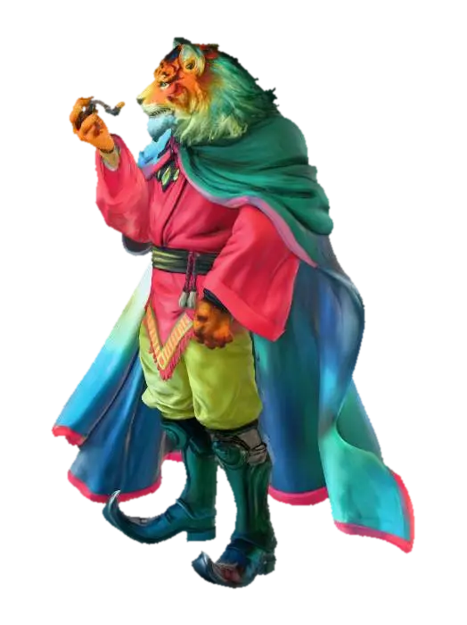 Krysocol (Rakshasa) - Eveofruin 3D model, vytvořený pomocí AI