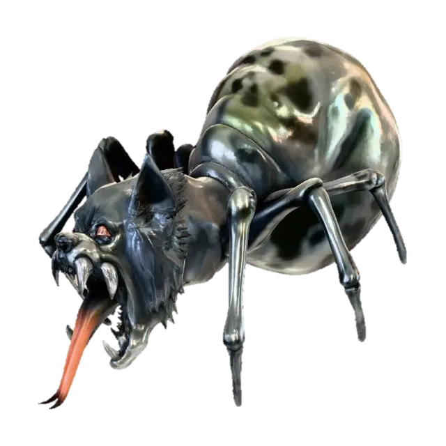 NPC - VEOR-10 - Kakkuu Spyder-Fiend - Eveofruin 3D model, vytvořený pomocí AI