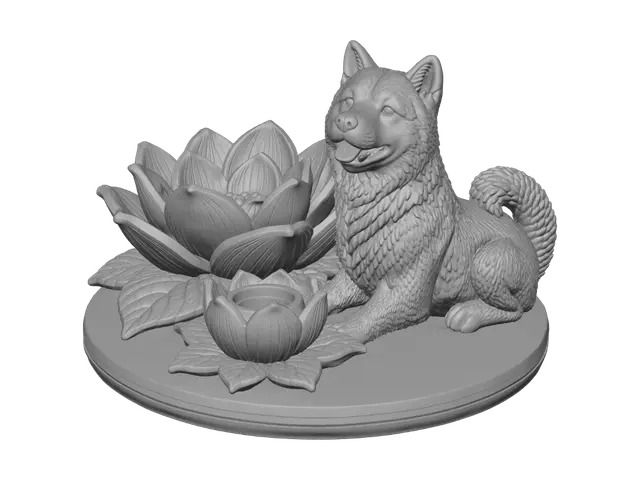3D model for Lotus Shiba Serenity