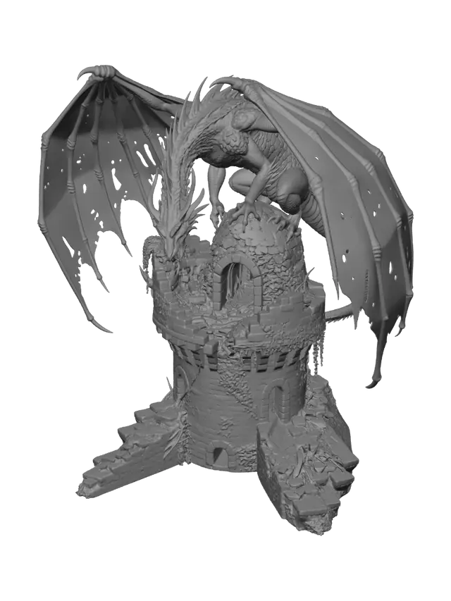 3D model for Crimson Watchtower