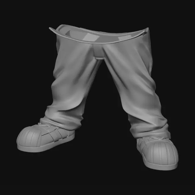 3D model for Walking in Jeans