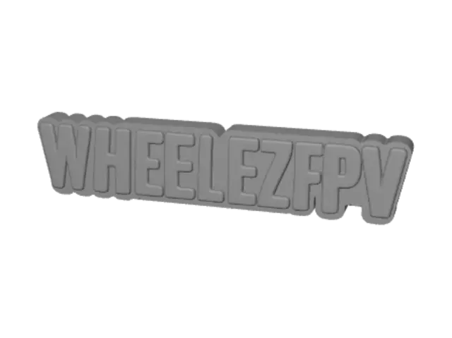 3D model for Wheeled Speed