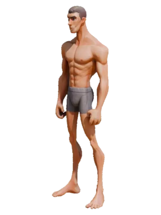 3D model for Animated Strength