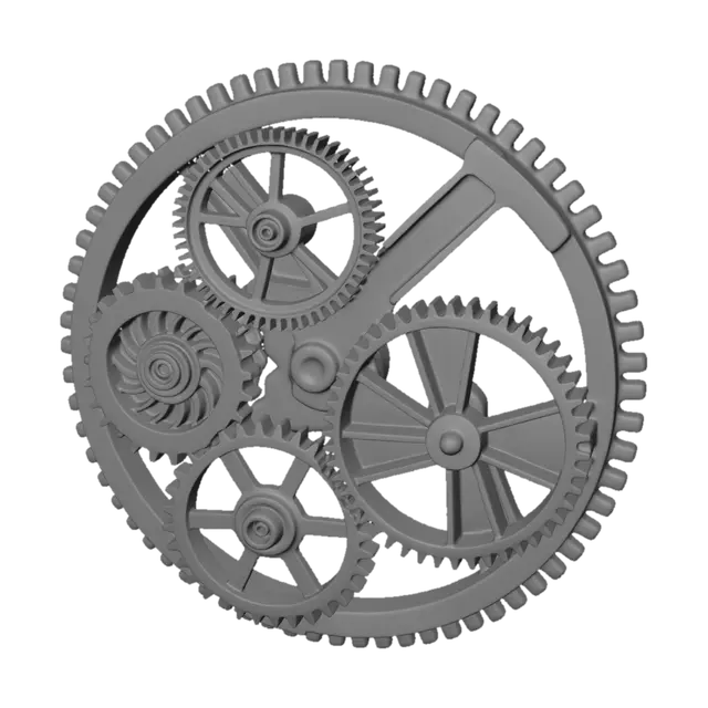 3D model for Copper Gears