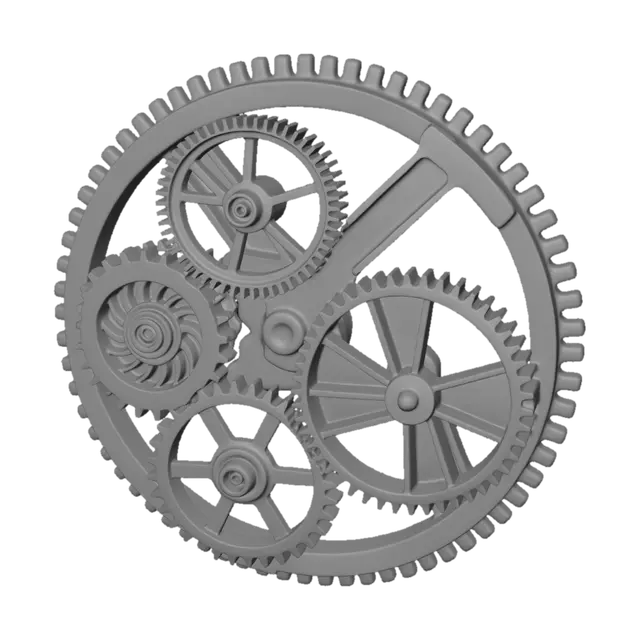 3D model for Copper Gears