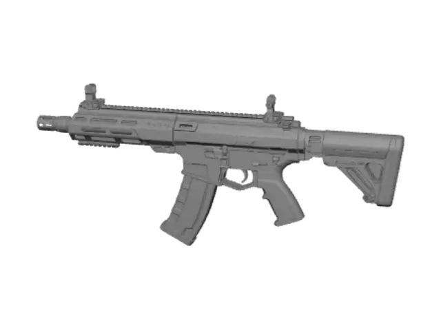 3D model for Futuristic Gel Blaster