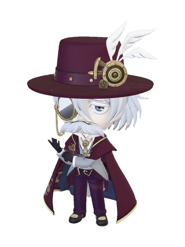 3D model for Clockwork Aristocrat