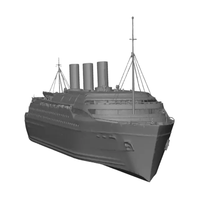 3D model for Modern Version of the RMS Titanic