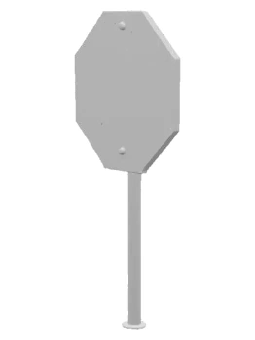 3D model for Roadsign