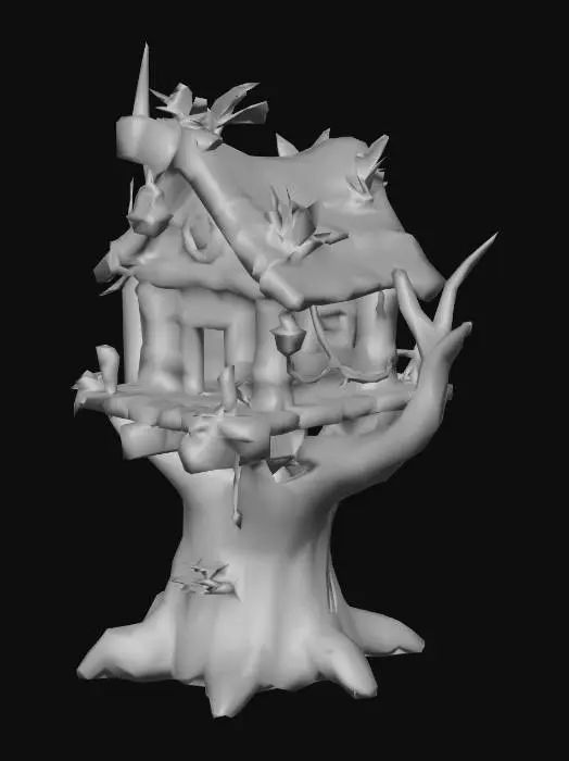 3D model for Enchanted Treehouse