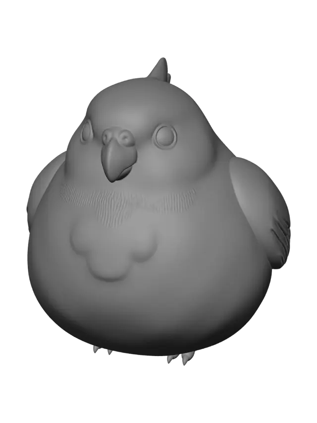 3D model for Chubby Chick