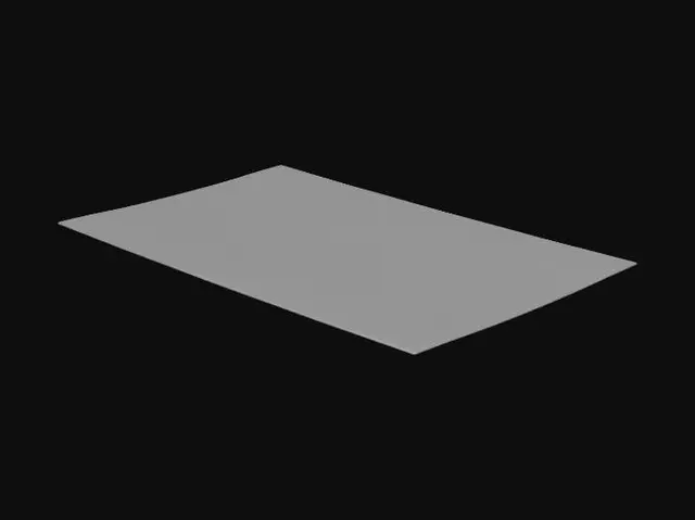 3D model for 1970's Geometric Orange & Brown Shag Pile Rug