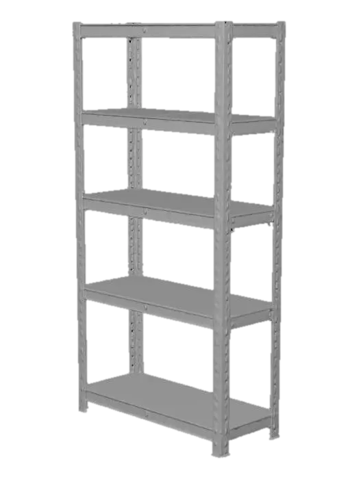 3D model for Metal-Wooden Shelf Unit