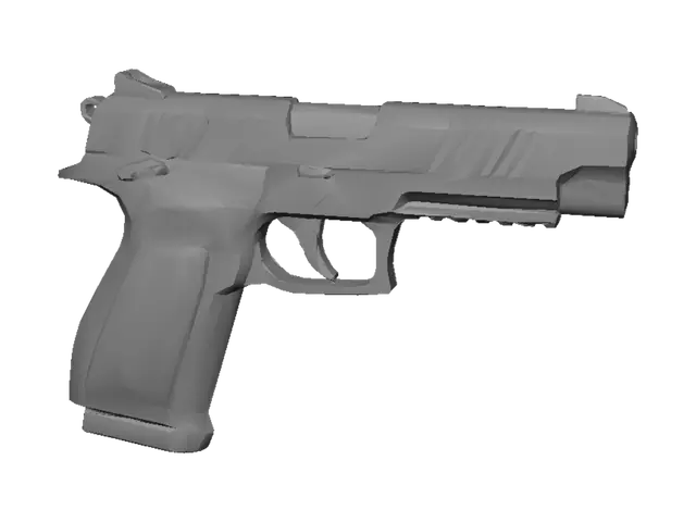 3D model for gun