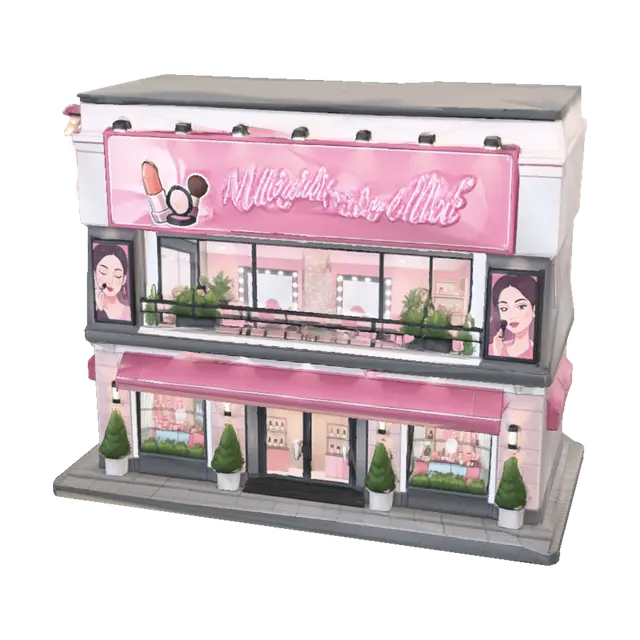 3D model for Makeup Quê Mai