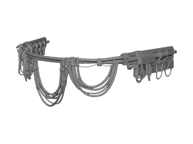 3D model for Arched Cables