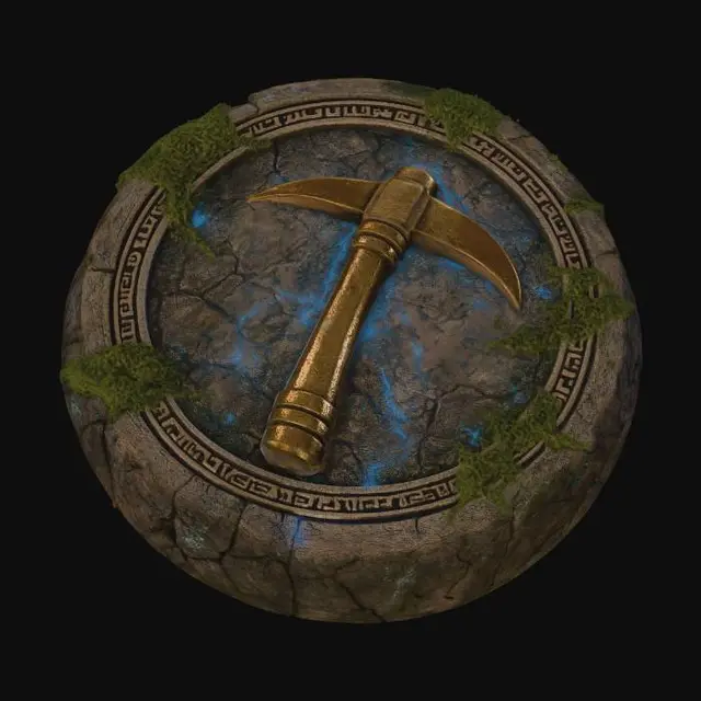 3D model for Circle of the Golden Hammer