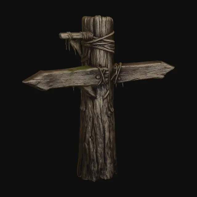 3D model for Ropebound Cross
