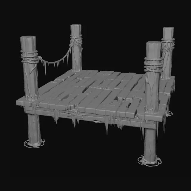 3D model for Eldritch Pier