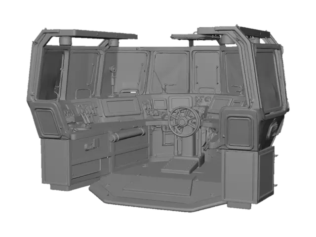 3D model for 战列舰 高舰桥