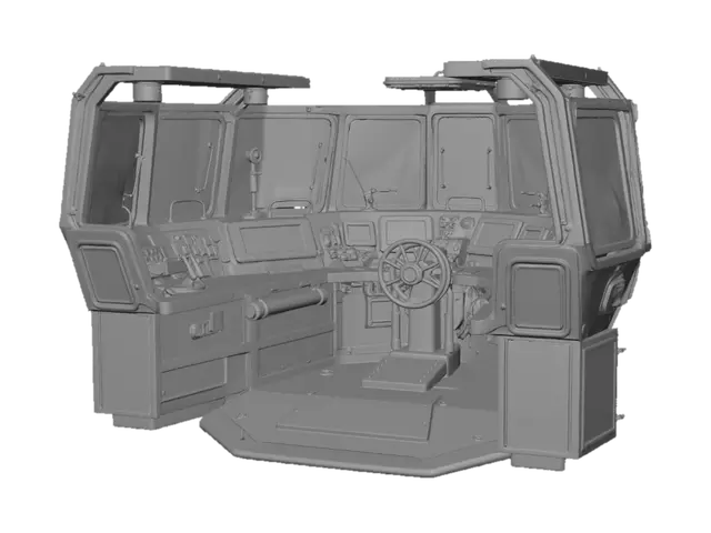 3D model for 战列舰 高舰桥