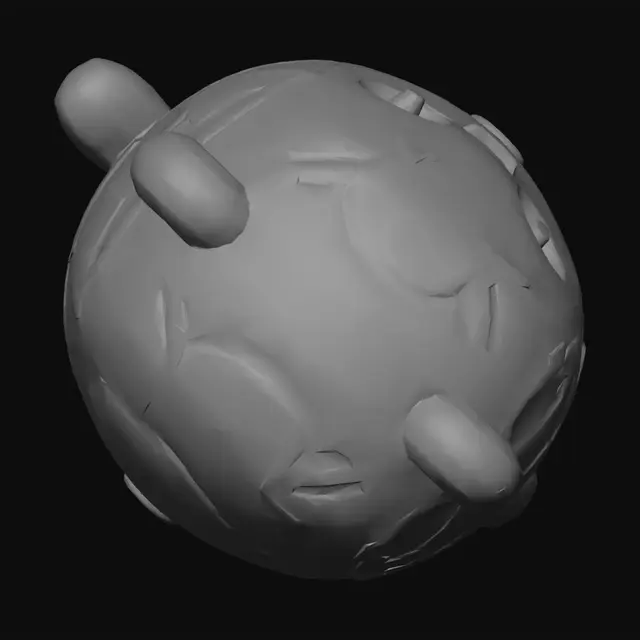 3D model for Blue Circuit Bot