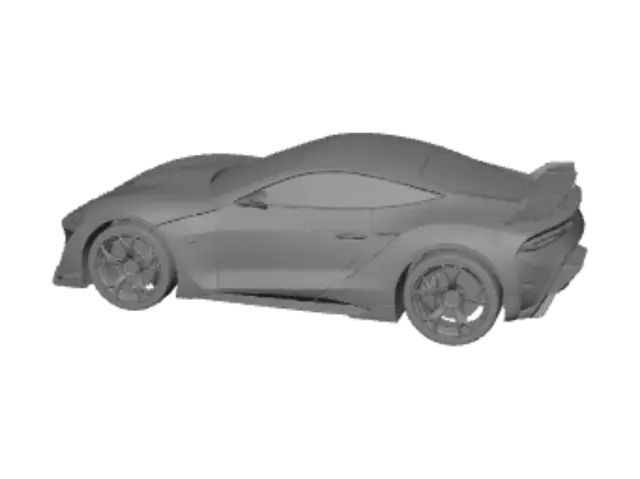 3D model for 请帮我生成一辆车